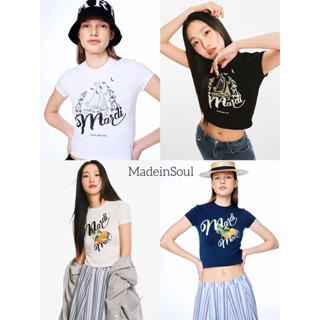 🇰🇷 พรี Mardi Mercredi Cropped Tshirt