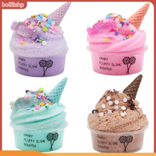 &lt;Bolilishp&gt; 60 มล. ผู้ใหญ่ เด็ก น่ารัก ลูกอม ไอศกรีม สไลม์ ดินน้ํามัน โคลน ของเล่นคลายเครียด