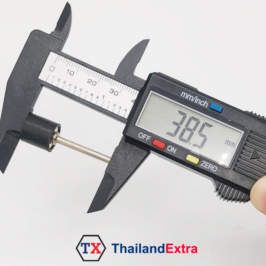 แกนจับ 3 มิล หัวลูกยางจับกระดาษทรายม้วนวงใหญ่ 12 มิล สีดำ