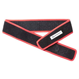 Phiten ผู้สนับสนุน Sport Belt สีดำ/แดง 85 ซม. sp0004