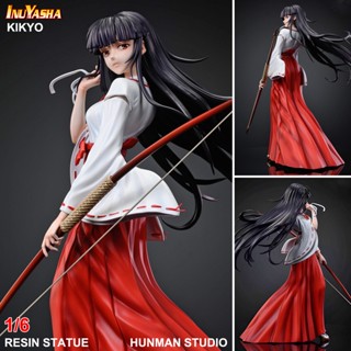 งานแท้ งานปั้น HunMan Studio Inuyasha อินุยาฉะ เทพอสูรจิ้งจอกเงิน Kikyo Miko คิเคียว 1/6 มิโกะ Resin Statue Figure โมเดล