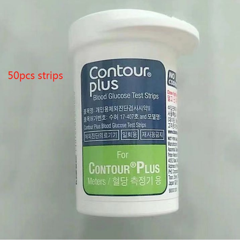 contour plus test strip 50pcs ( Exp:July 31,2024 )
