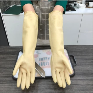 ถุงมือยางแบบยาว อเนกประสงค์ 45CM กันน้ำ มีให้เลือก 3 ขนาด