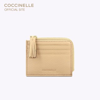 COCCINELLE TASSEL DOCUMENT HOLDER 128901 กระเป๋าใส่การ์ด