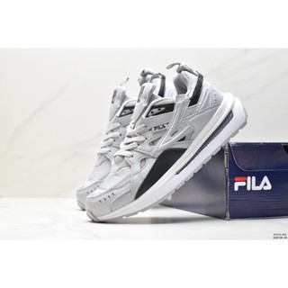 Fila RENNO RENNO Old man รองเท้ากีฬาลําลอง เสริมส้น พื้นหนา สําหรับผู้ชาย และผู้หญิง