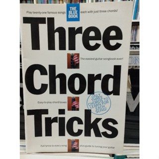 THREE CHORD TRICKS - THE BLUE BOOK (MSL)9780711972414ลดพิเศษปกค่อนข้างเก่าเก็บ