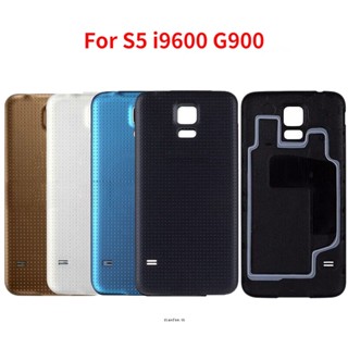 ฝาครอบแบตเตอรี่ด้านหลัง สําหรับ Samsung Galaxy S5 i9600 G900 G900F G900H SM-G900F