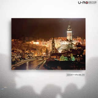 U-RO DECOR ภาพพิมพ์ รุ่น CESKY KRUMLOV  ขนาด 70X100 ซม. ภาพแขวนผนัง