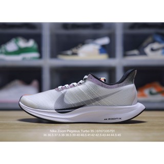 Nike Zoom Pegasus Turbo 35 Marathon ของแท้ 100% รองเท้ากีฬา รองเท้าวิ่ง น้ําหนักเบา ระบายอากาศ สําหรับคู่รัก