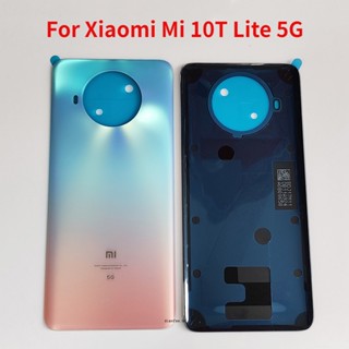 ใหม่ ของแท้ เคสแบตเตอรี่ด้านหลัง พร้อมกาว แบบเปลี่ยน สําหรับ Xiaomi Mi 10T Lite 5G