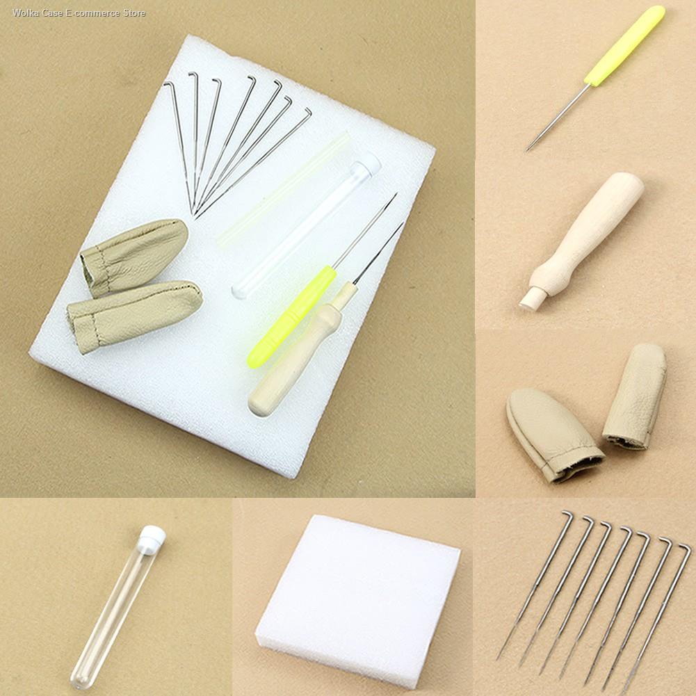 YYS 1set Needle Felting Starter Kit Wool Felt Tools Mat + Accessories Craft + Needle