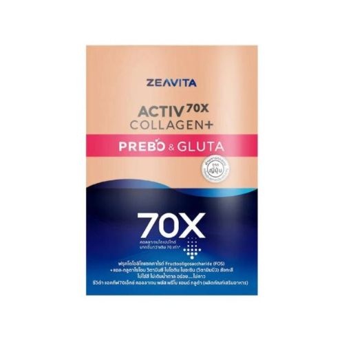 ZEAVITA ACTIV 70XCOLLAGEN PLUS PREBO & GLUTA 62 SA