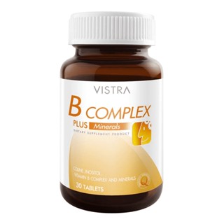 Vistra B Complex Plus Minerals 30tabs