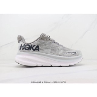 Hoka ONE M Clifton 9 Generation 9 รองเท้ากีฬา รองเท้าวิ่งลําลอง พื้นหนา