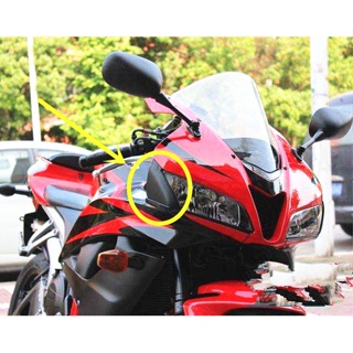 M _ บอร์ดป้องกันด้านข้างรถยนต์ ขนาดเล็ก สําหรับ Honda CBR600RR F5 07-08-09-11-12