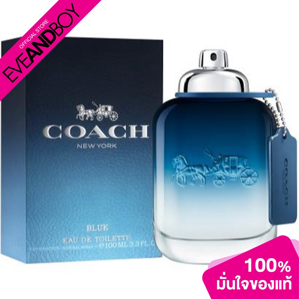 COACH – Man Blue EDT (100 ml.) น้ำหอม EVEANDBOY[สินค้าแท้100%]