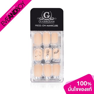 GLAZE &amp; GLAM - Press-On Manicure/HS0003/30PCS