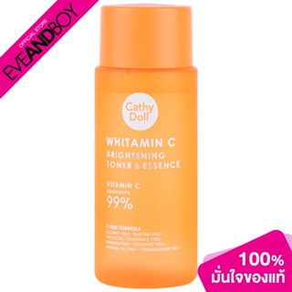 Cathy Doll - Whitamin C Brightening Toner And Essence 50ml Cathy Doll (F) (50ml.) โทนเนอร์