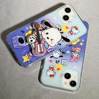 เคสโทรศัพท์มือถือ ลายการ์ตูนสุนัข Pacha น่ารัก พร้อมขาตั้ง สําหรับ Apple iPhone 14 13 12 11 X XR XSMAX 6 7 8 i14 i13 i12 I11