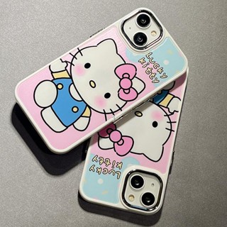 เคสโทรศัพท์มือถือ ลายการ์ตูนเฮลโลคิตตีน่ารัก สําหรับ Apple iPhone 14 13 12 11 X XR XSMAX 6 7 8 i14 i13 i12 I11