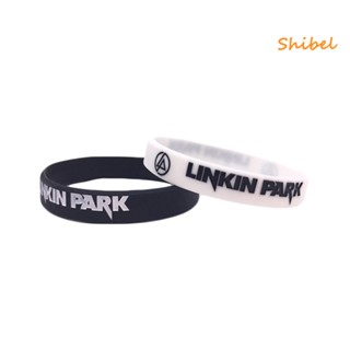 ขายดี_ สายรัดข้อมือซิลิโคน ลาย Linkin Park Rock ของขวัญคริสต์มาส สําหรับผู้ชาย และผู้หญิง