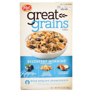 โพสท์ซีเรียลบลูเบอร์รี่ 382กรัม  /  Post Select Blueberry Cereal 382g.