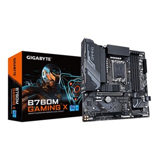 อุปกรณ์คอมพิวเตอร์ {} MAINBOARD (เมนบอร์ด) GIGABYTE B760M GAMING X (REV. 1.0) (DDR5) (SOCKET LGA 1700) (MICRO-ATX)