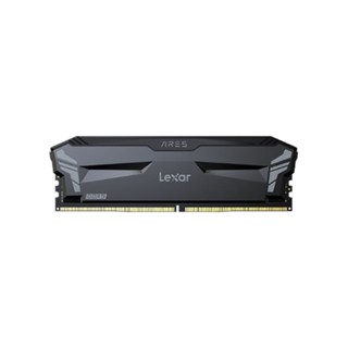 แรมสำหรับคอมพิวเตอร์ ||| 16GB (16GBx1) DDR5 4800Mbps RAM PC (หน่วยความจำ) LEXAR ARES U-DIMM (LXR-5DU016GR4800GS)