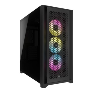 อุปกรณ์คอมพิวเตอร์ ++ CASE (เคส) CORSAIR ICUE 5000D RGB AIRFLOW (BLACK) (ATX)