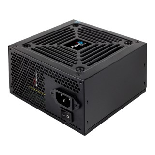 อุปกรณ์คอมพิวเตอร์ % POWER SUPPLY (อุปกรณ์จ่ายไฟ) AEROCOOL AE-650W - 650W 80 PLUS (BLACK) (ATX)