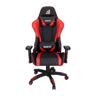 GAMING CHAIR (เก้าอี้เกมมิ่ง) SIGNO E-SPORT BAROCCO (GC-203BR) (BLACK-RED) (สินค้าต้องประกอบก่อนใช้งาน)-