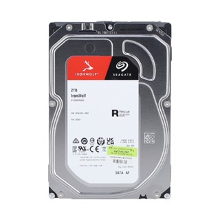 อุปกรณ์จัดเก็บข้อมูล - 2 TB 3.5" HDD (ฮาร์ดดิสก์ 3.5") SEAGATE IRONWOLF - 5400RPM SATA3 (ST2000VN003)