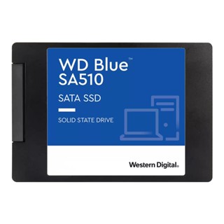 อุปกรณ์จัดเก็บข้อมูล | 500 GB SSD (เอสเอสดี) WD BLUE SA510 - 2.5" SATA3 (WDS500G3B0A)