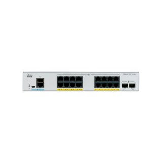 อุปกรณ์เน็ตเวิร์ค # SWITCH (สวิตซ์) CISCO CATALYST 1000 16PORT GE, FULL POE, 2X1G SFP (C1000-16FP-2G-L)