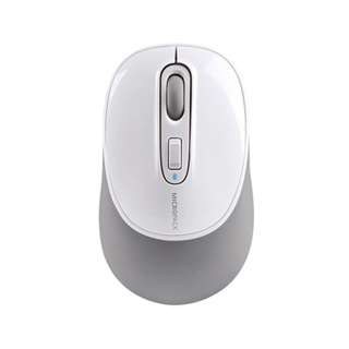 คีย์บอร์ด และเมาส์ ) MOUSE (เมาส์ไร้สาย) MICROPACK MP-746W SILENT DUAL MODE BLUETOOTH 4.0 WIRELESS MOUSE (WHITE)