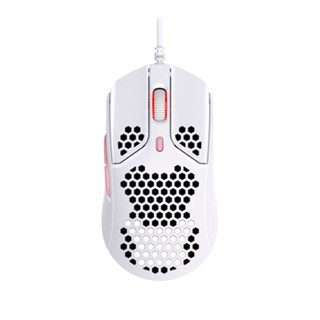 คีย์บอร์ด และเมาส์ {} MOUSE (เมาส์) HYPERX PULSEFIRE HASTE (WHITE/PINK)