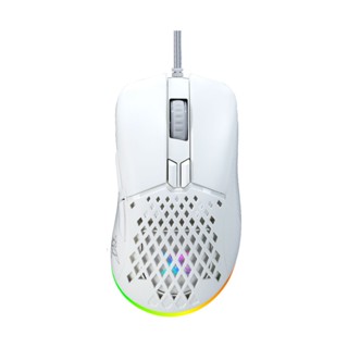 คีย์บอร์ด และเมาส์ ; MOUSE (เมาส์) NUBWO ASHBORN X57 WHITE