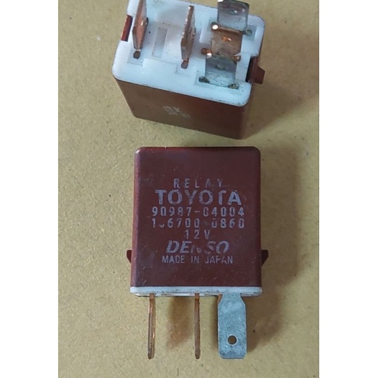 รีเลย์ 5ขา TOYOTA VIOS ALTIS CAMRY WICH VIGO ราคาต่อ1ชิ้น มือ2 JAPAN - รูปที่ 4