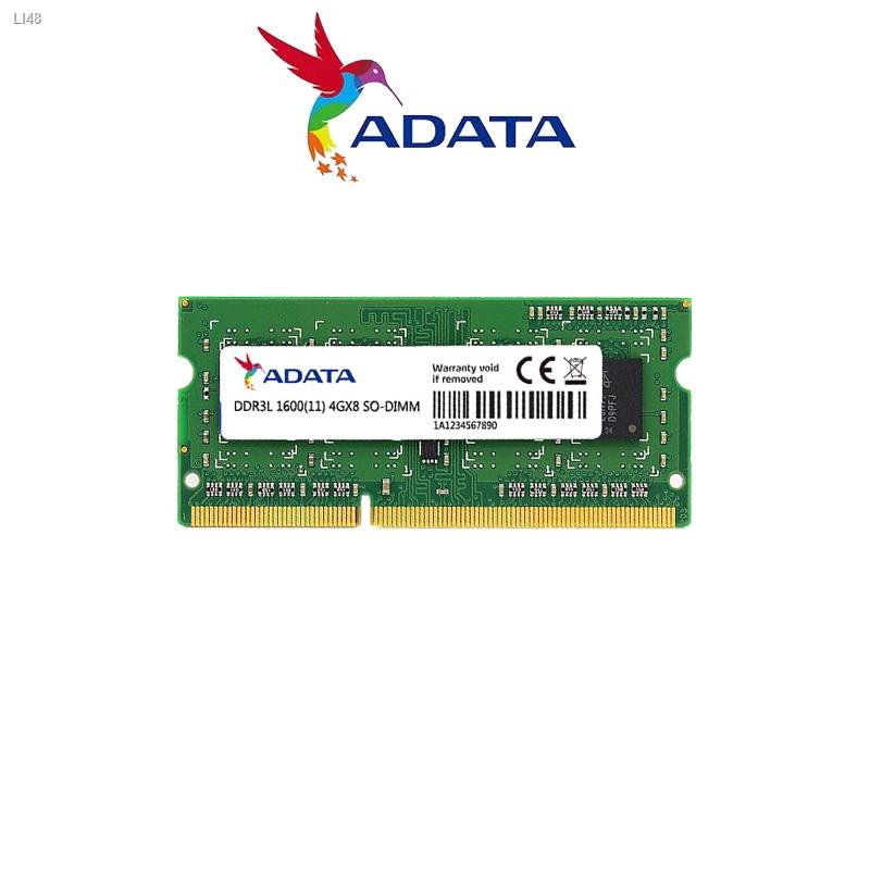 ﹍℡❖Adata laptop RAM DDR3 DDR3L 1066 1333 1600MHz 2GB 4GB 8GB notebook memory PC3