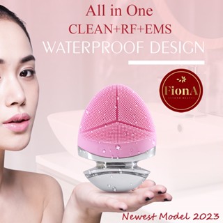 FionA เครื่องล้างหน้า รุ่นใหม่ล่าสุด All In One ใช้ผลักครีมเข้าสู่ผิวหน้าได้พร้อม Mode RF EMS ดูแลเพื่อผิวหน้ากระจ่างใส