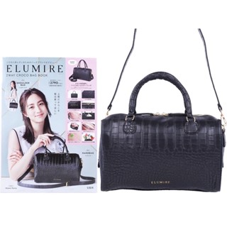 ใหม่ CHANEL2HAND99 ELUMIRE 2WAY CROCO SHOULDER BAG กระเป๋านิตยสารญี่ปุ่น กระเป๋าสะพายญี่ปุ่น กระเป๋าญี่ปุ่น kinokuniya