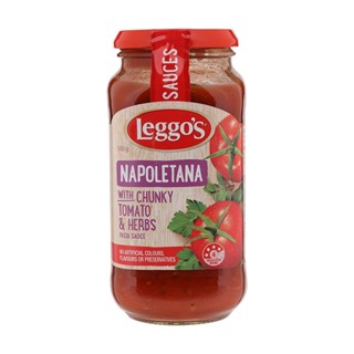 เลกโกส์ซอสนาโปเลตานา 500กรัม  /  Leggos Napoletana Sauce 500g.