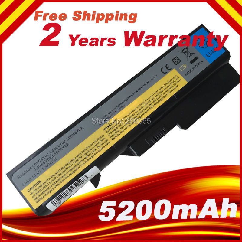 ใหม่ L09S6Y02แบตเตอรี่แล็ปท็อปสำหรับ Lenovo I Deap AD G470 G570 G460 G560 B470 V470 Z460 Z465 V370 4