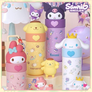 พร้อมส่ง = กระติกน้ําร้อน สเตนเลส 316 ลายการ์ตูน Sanrio Melody Cinnamoroll 350 มล. แบบพกพา สําหรับเด็ก [sunny]