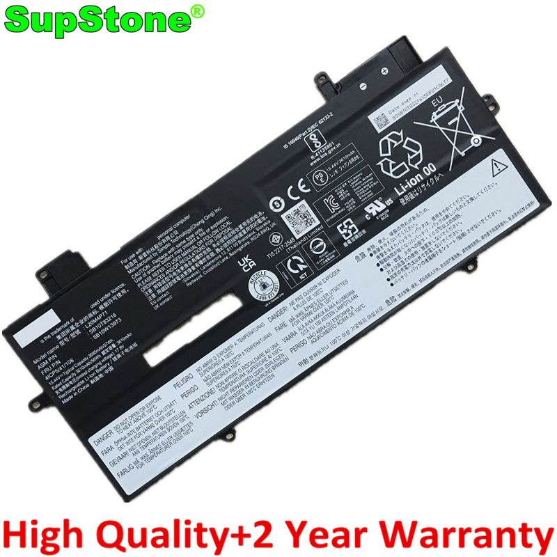 SupStone L20C4P71 20XW L20D4P71 L20L4P71แบตเตอรี่แล็ปท็อปสำหรับ Lenovo ThinkPad X1 Carbon 9 /2021,โย
