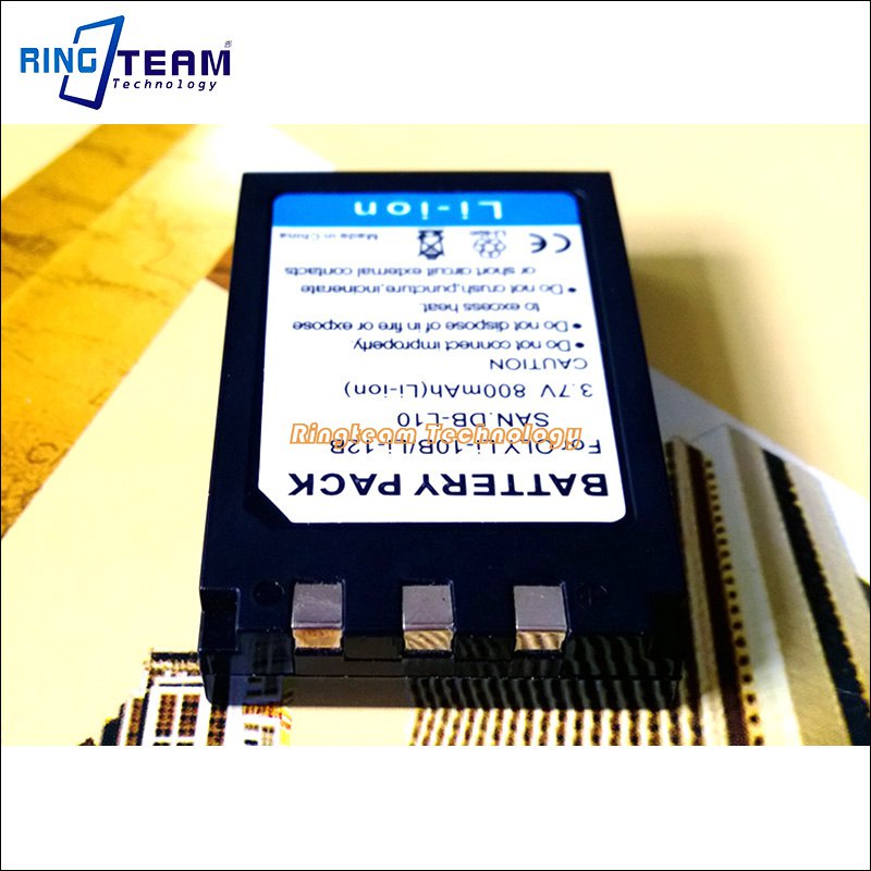 แบตเตอรี่กล้อง LI-10B สำหรับ Olympus Digital Stylus 300 400 410 I: Robe IR-500 C50 C470 C50 C765 C60