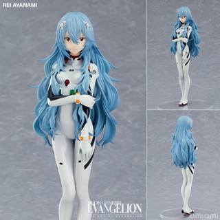 ฟิกเกอร์ Pop Up Parade Rebuild of Evangelion Evolution EVA รีบิวด์ออฟ อีวานเกเลียน Rei Ayanami อายานามิ เรย์ Long Hair