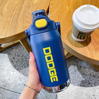 ลดแรง🔥กระติกน้ำ DODGE ขวดน้ำ 950ML /1200ML แท้งค์เก็บอุณหภูมิ สแตนเลส316 กระติกน้ำเก็บความร้อน ขวดน้ำเดินทาง DB22656-57