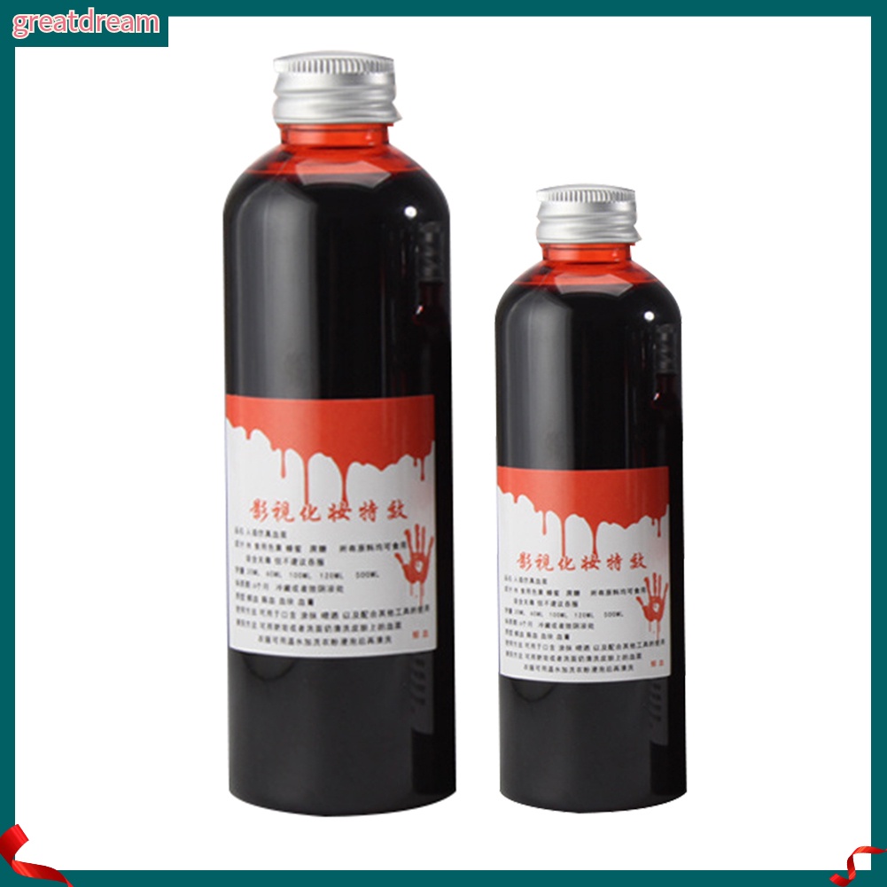 <GD> ขวดเลือดปลอมขนาด 30/60 มล. สําหรับแต่งคอสเพลย์