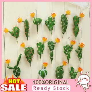 [B_398] Artificial Plant Natural Vivid Plastic Plant Faux Fake Succulents for Desktop